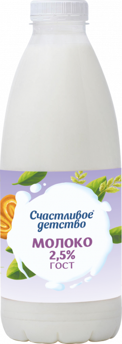 картинка Молоко питьевое пастеризованное  2,5%  